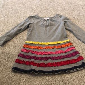 Hanna Andersson dress with ruffle detail